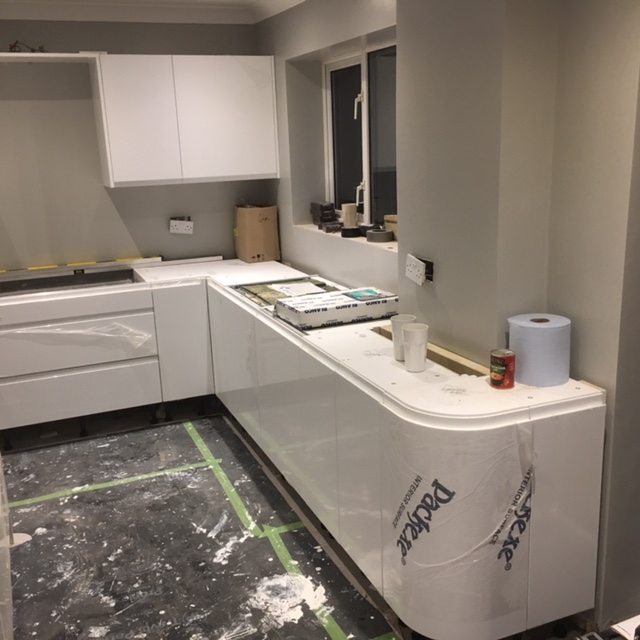 Completed kitchen refit in Crowthorne